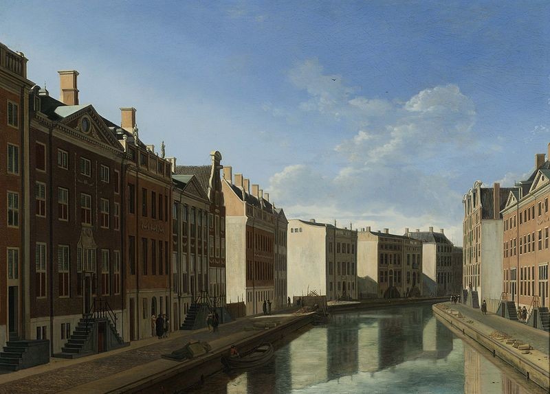 Gerrit Adriaensz. Berckheyde Berckheyde De bocht van de Herengracht